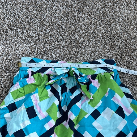 Lilly Pulitzer Girls Geo Print Vintage Skirt - Picture 3 of 7
